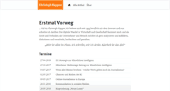 Desktop Screenshot of christophkappes.de